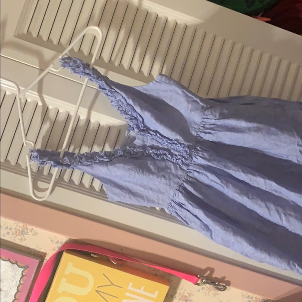 Banana Republic Petite Cotton/linen dress 00P